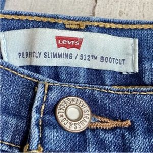 Women's Levi's 512 Perfectly Slimming Boot Cut 8M
